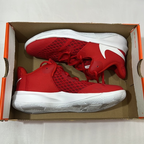 Nike Court Women's HyperSpeed Volleyball Shoes Sneakers Red - Picture 13 of 13